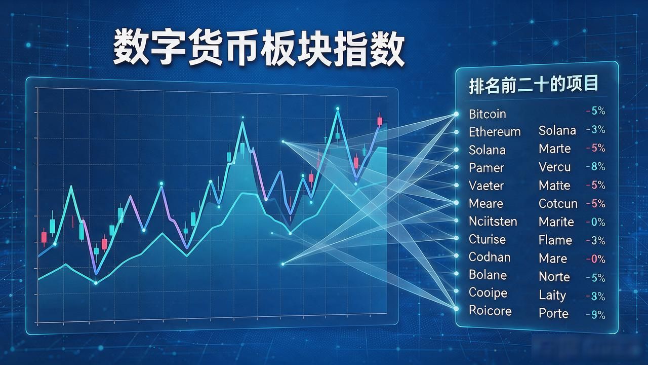 数字货币板块指数：别只盯涨跌，真正该关注的其实是这几处