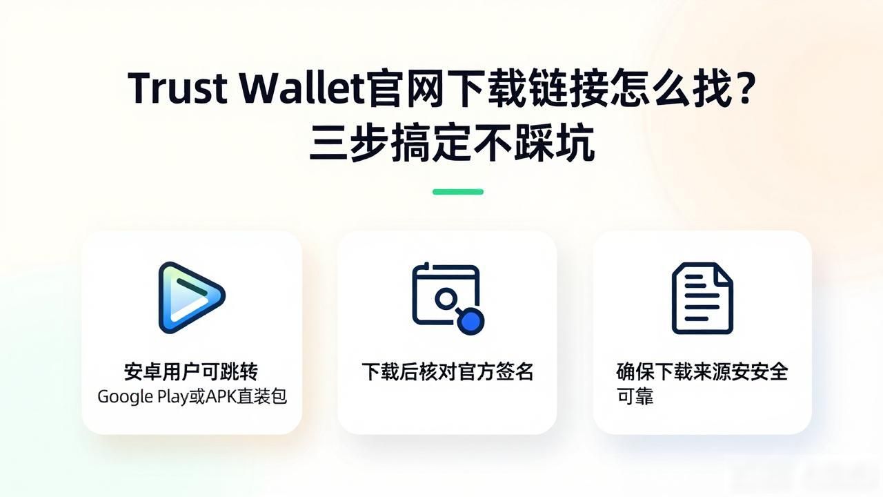 从Trust Wallet官网找到你所需的版下载链接,如何轻松一步到位?_辨别假钱包技巧_Trust Wallet官网下载