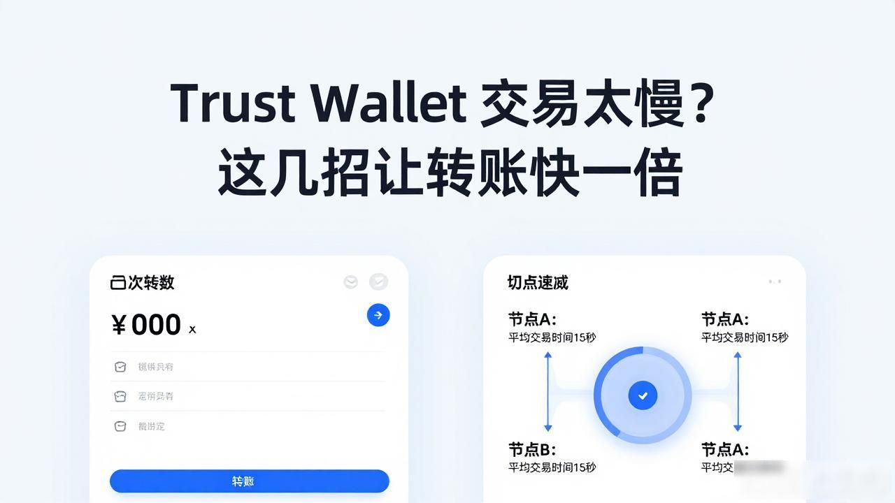 如何通过 Trust Wallet App 加速交易过程?_Trust Wallet转账卡在Pending状态解决办法_Trust Wallet提升交易速度设置