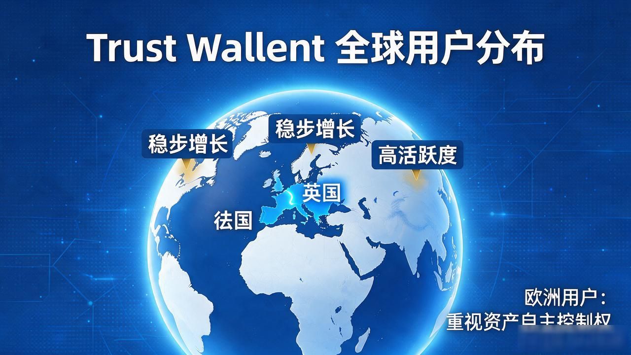 Trust Wallet全球用户分布：这些国家用得最多