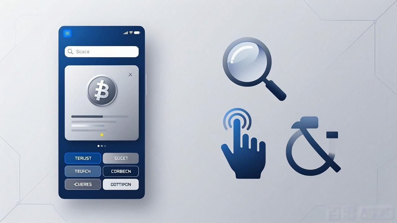 Aligning Trust Wallet accessibility with user expectations_Trust Wallet accessibility improvements_One-hand operation adjustment for large-screen mobile phones