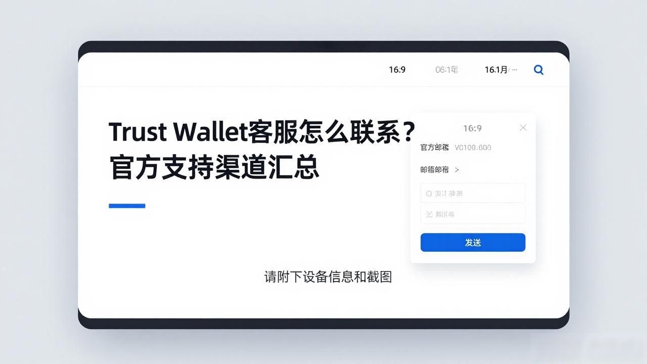 Trust Wallet客服怎么联系？官方支持渠道汇总