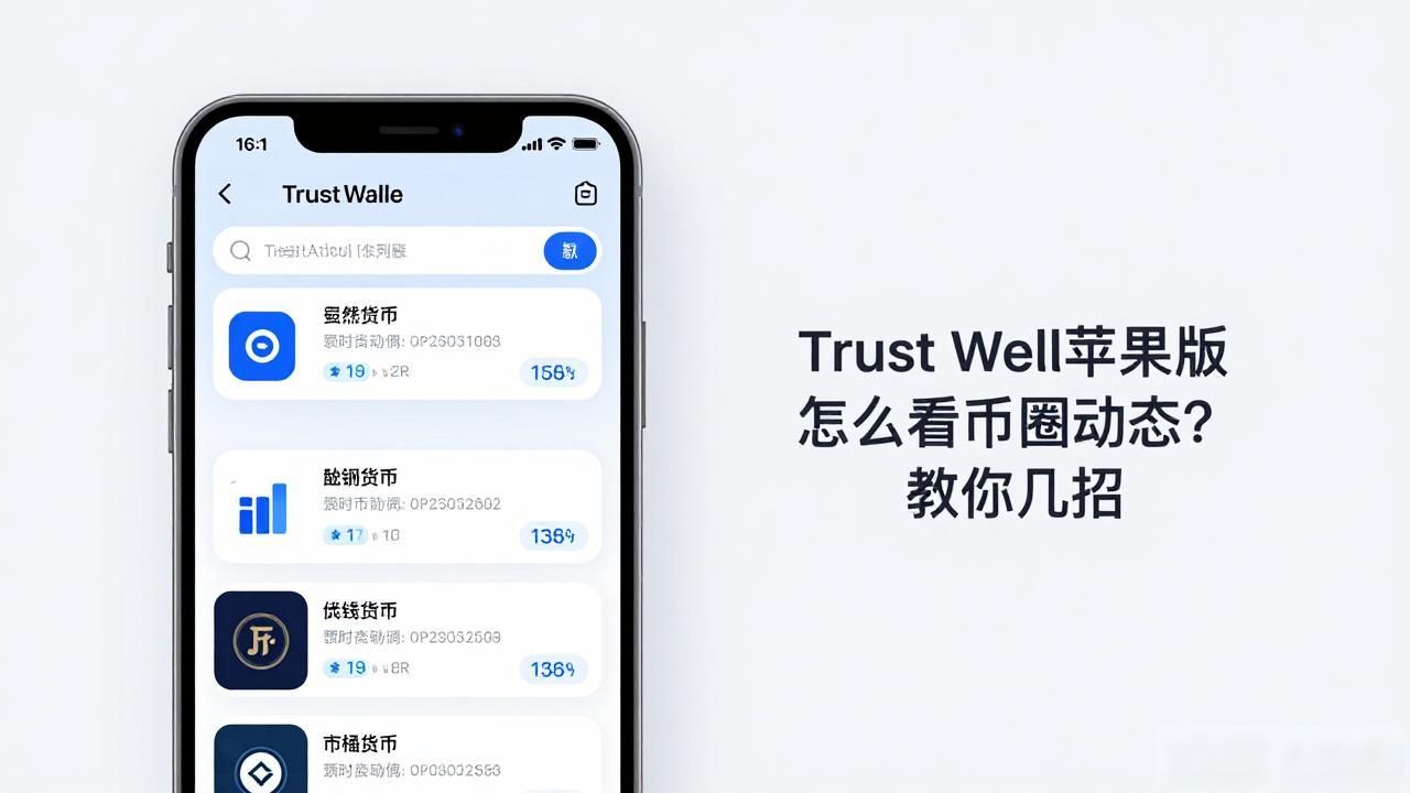 Trust Wallet苹果版怎么看币圈动态？教你几招
