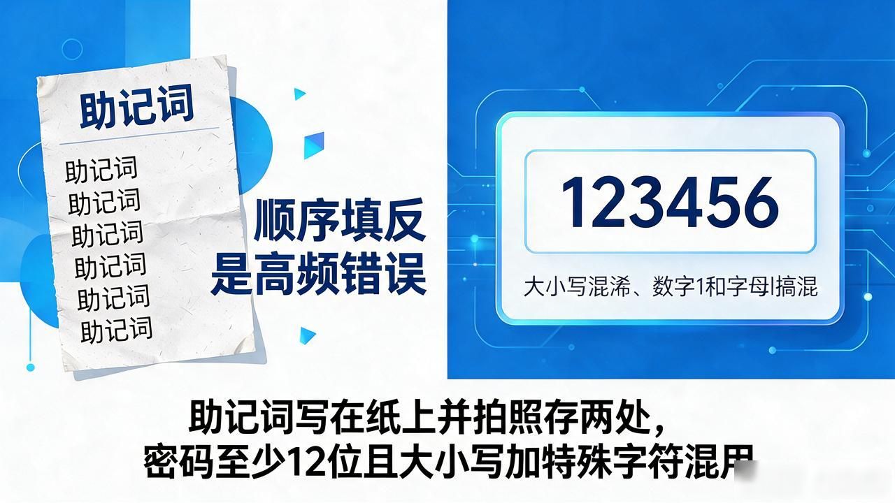 Trust钱包用户如何确保注册信息的准确性?_Trust钱包注册错误信息导致验证交易卡住_助记词密码填写常见错误Trust钱包