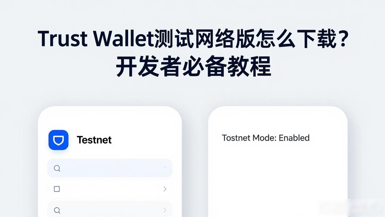 Trust Wallet Testnet_Trust Wallet 测试网络版本下载指南_区块链开发测试网络