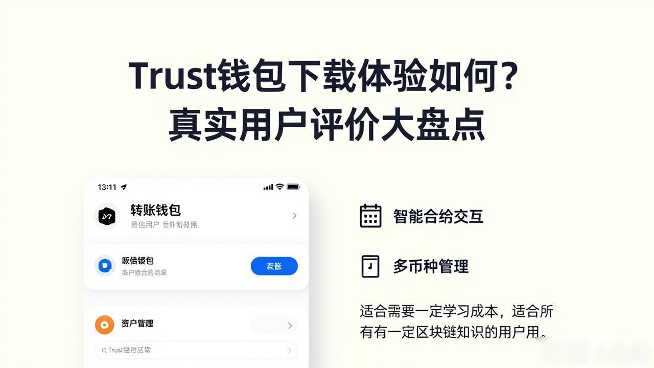 Trust钱包下载_Trust钱包界面设计_Trust钱包下载过程中的用户体验与评价