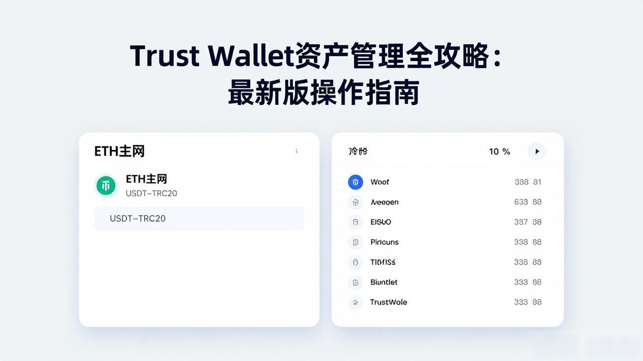 在Trust Wallet钱包中添加和管理资产的最佳实践:最新版本教学。_区块链钱包安全设置_Trust Wallet资产管理