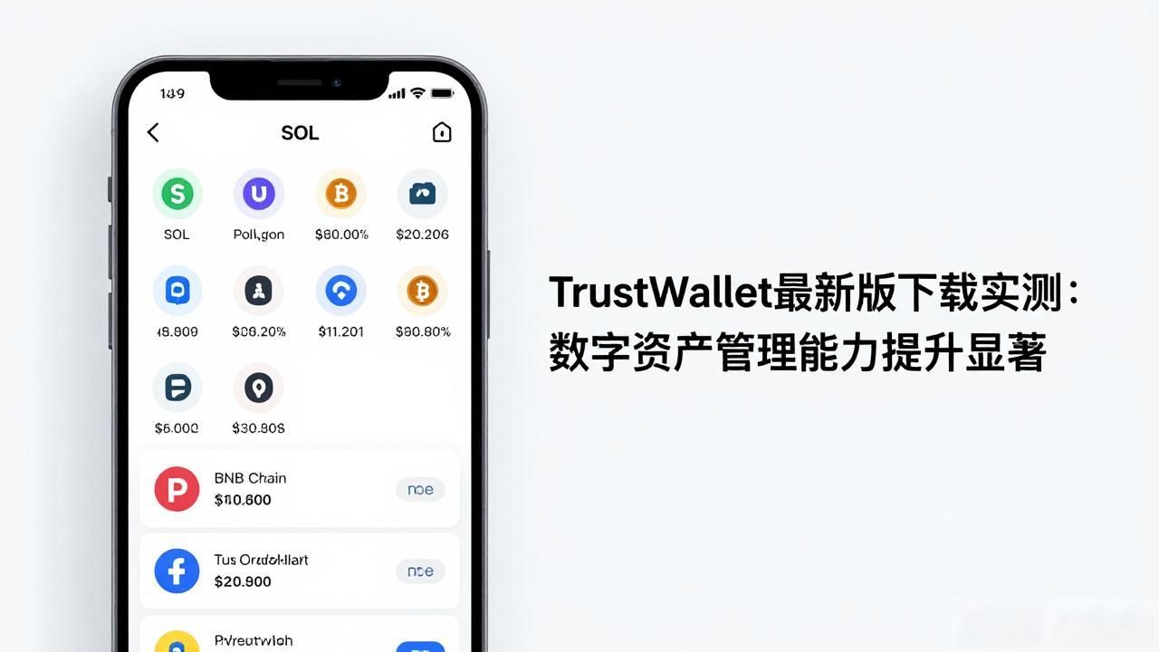 Trust Wallet最新版下载实测：数字资产管理能力提升显著