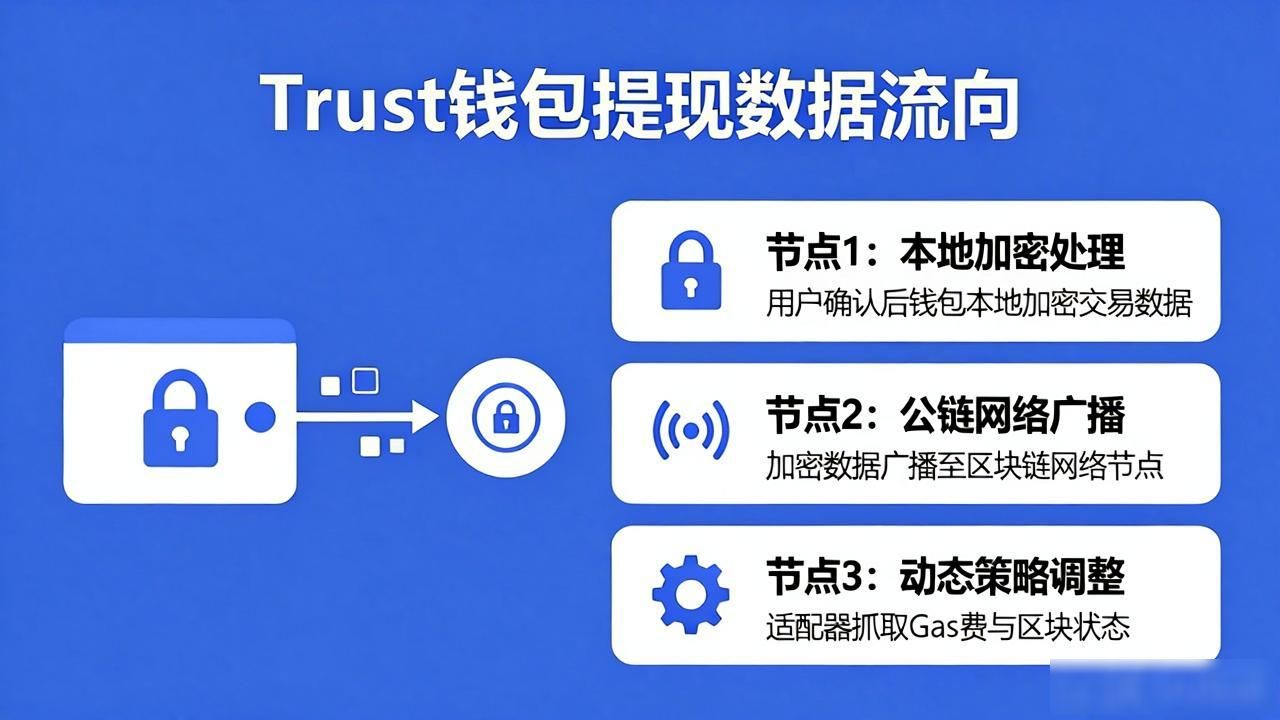 Trust钱包的提现信息适配器与数据流向_Trust钱包提现信息适配器原理_区块链提现数据流转过程解析