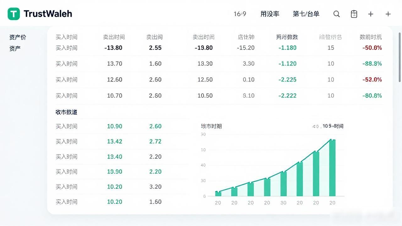 Trust Wallet官网加密资产管理_如何通过 Trust Wallet 官网进行资产管理策略分析?_Trust Wallet资产总览页面分析