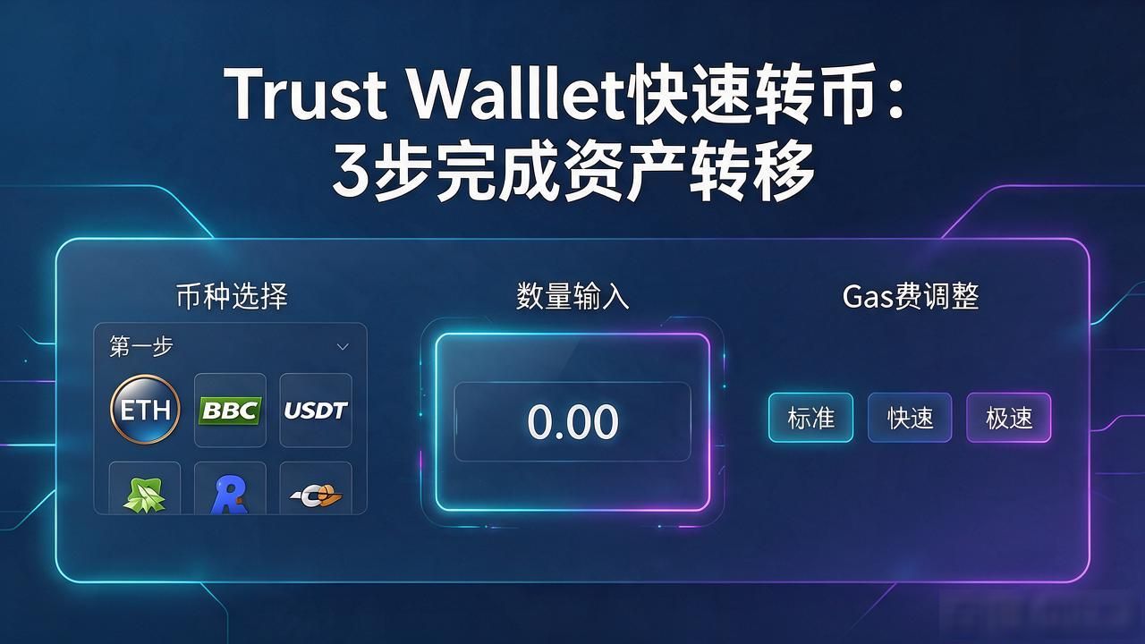 如何在Trust Wallet钱包中进行快速的资产转移与处理?_Trust Wallet转账技巧 新手快速完成加密货币转账方法 Trust Wallet安全转账操作指南