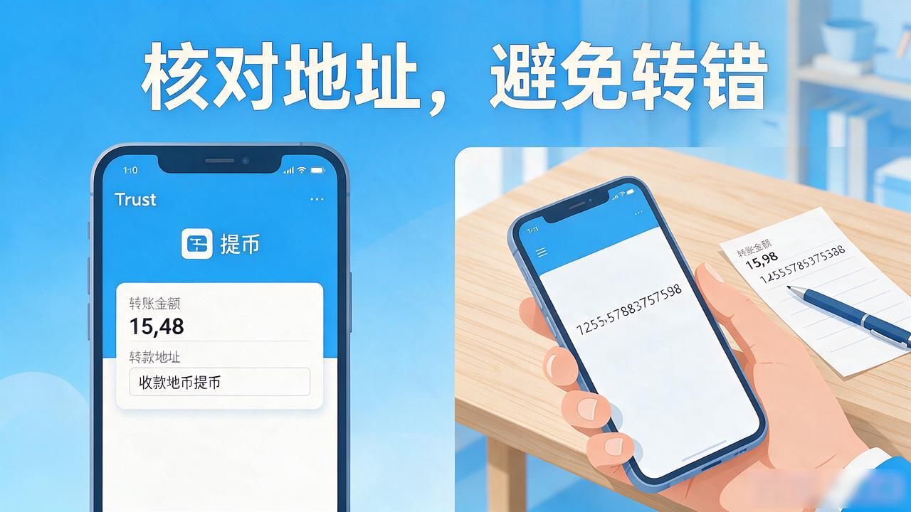USDT转账链选择注意事项_Trust钱包提现币的重要细节_加密货币提币必看细节