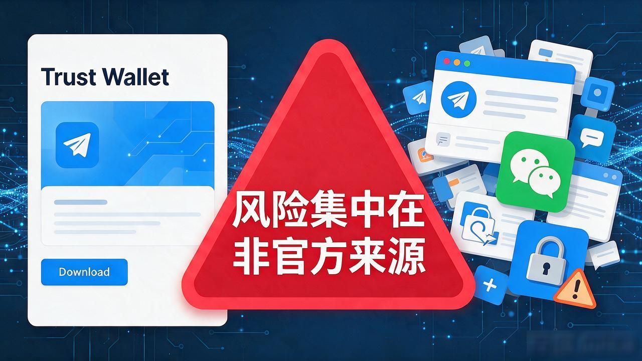 Trust Wallet 官方下载渠道_Trust Wallet 的下载安全性评估_非托管加密钱包 安装安全验证