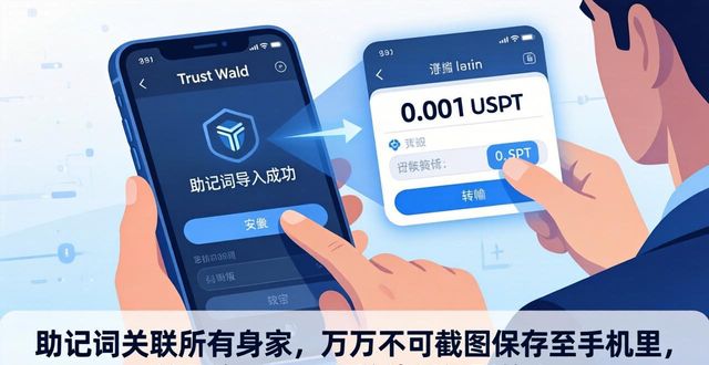 Trust Wallet导入助记词三步搞定