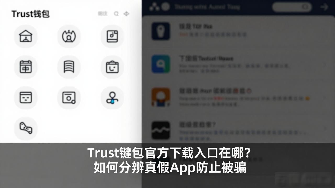 Trust钱包真假识别_理解Trust钱包官方正版下载与假冒应用的区别,保护投资安全!_Trust钱包官方下载入口