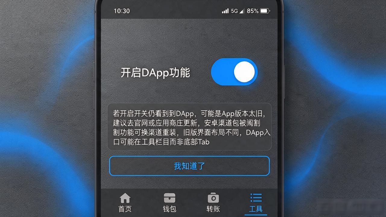 Trust钱包如何开启DApp浏览器_Trust钱包DApp浏览器设置_trust钱包没有dapp