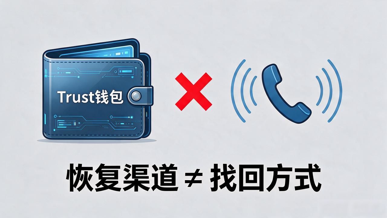 Trust钱包恢复渠道_Trust钱包恢复渠道的定义与用户理解_找回方式混为一谈