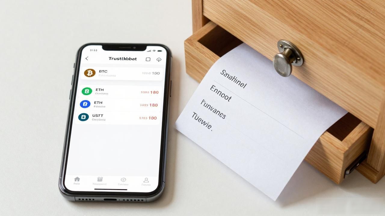 Trust钱包官网下载正规版本避坑指南_用户分享:下载安装Trust官方版本让我在加密市场中受益匪浅!_Trust钱包助记词安全备份方法