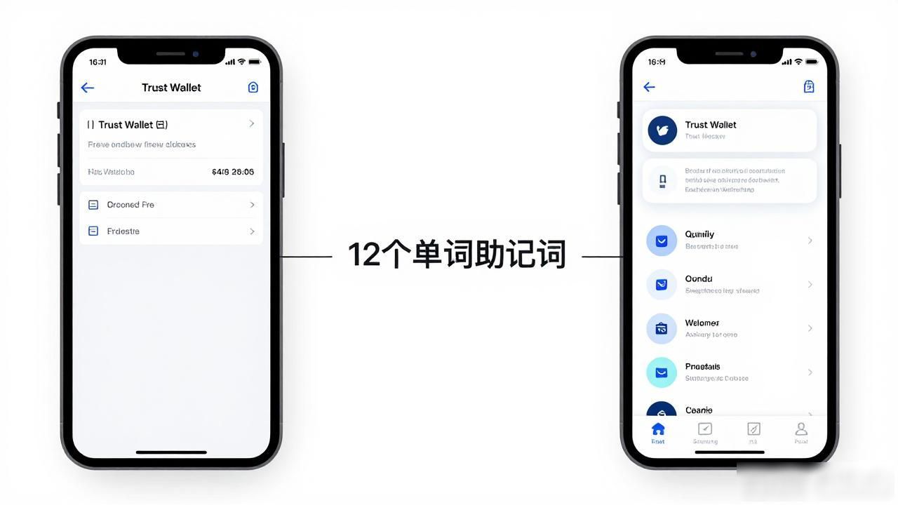 trust钱包更新需要助记词吗_助记词恢复钱包流程_Trust Wallet更新助记词区别