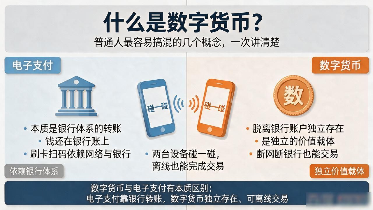 什么是和数字货币？普通人最容易搞混的几个概念，一次讲清楚