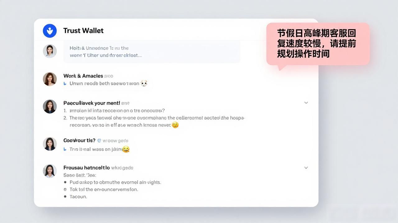 Trust Wallet 官网用户的技术支持服务回复_Trust Wallet 官方技术支持服务_Trust Wallet 客服体验分析
