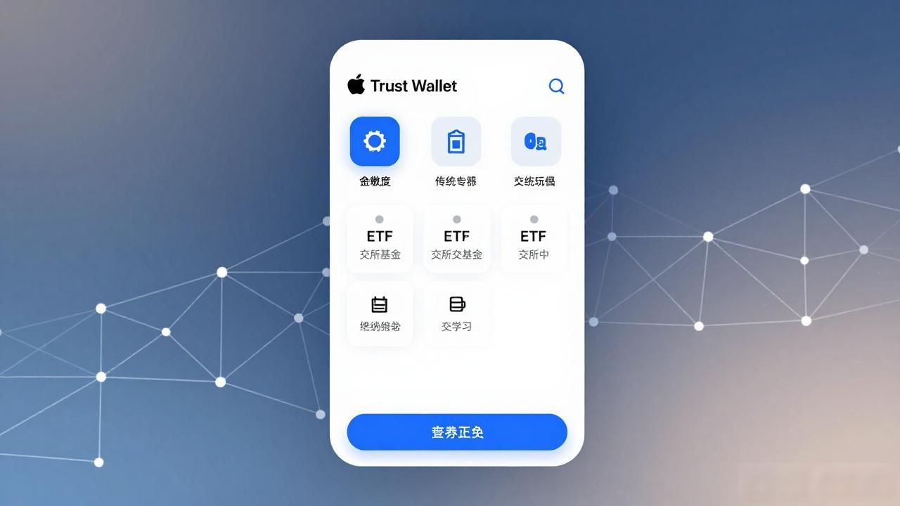 加密货币钱包整合传统证券_Trust Wallet苹果版中使用证券工具的意义_Trust Wallet苹果版证券工具