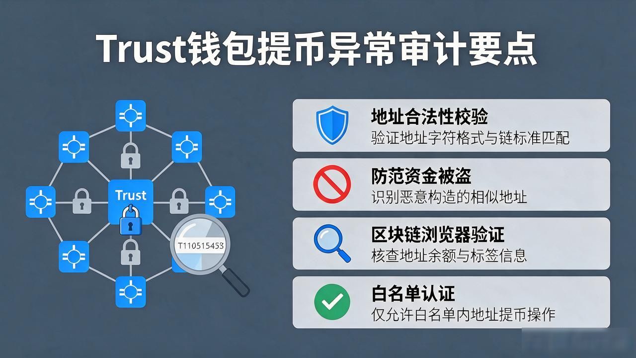 Trust钱包提币异常怎么查？审计要点全解析