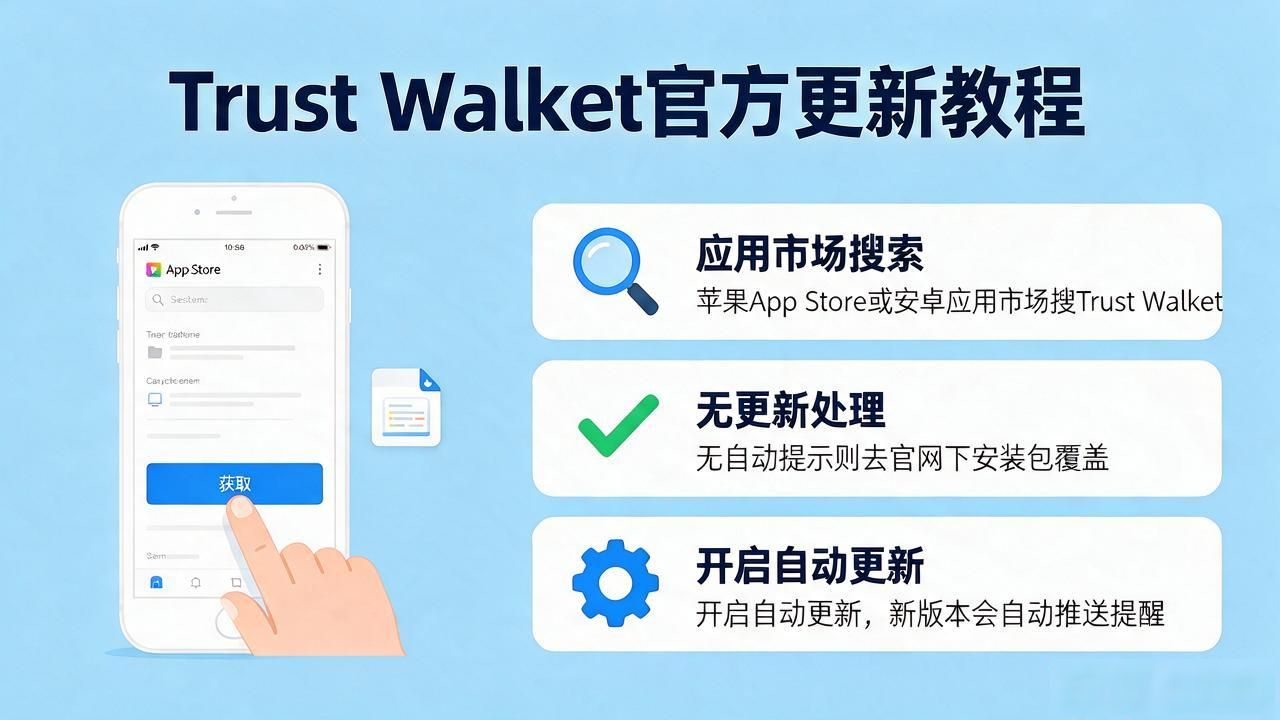 Trust Wallet官方更新教程：这样操作保持投资高效性