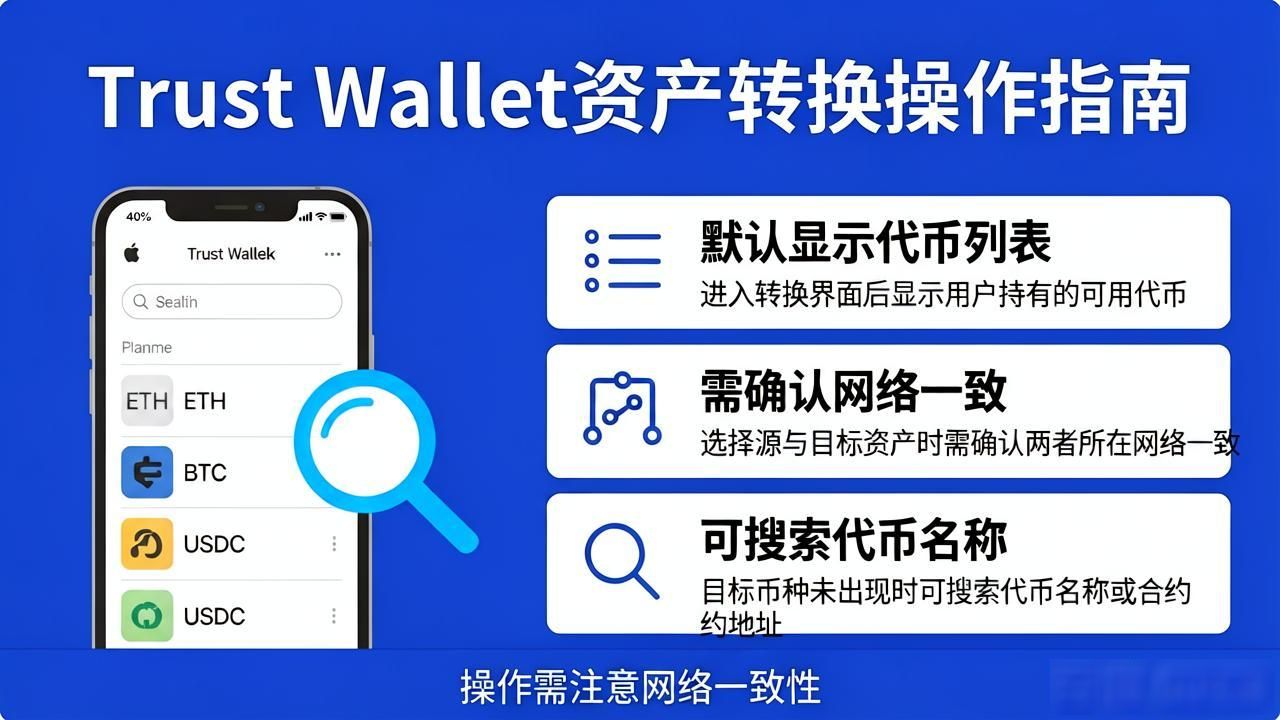 信任钱包苹果版资产转换操作指南
