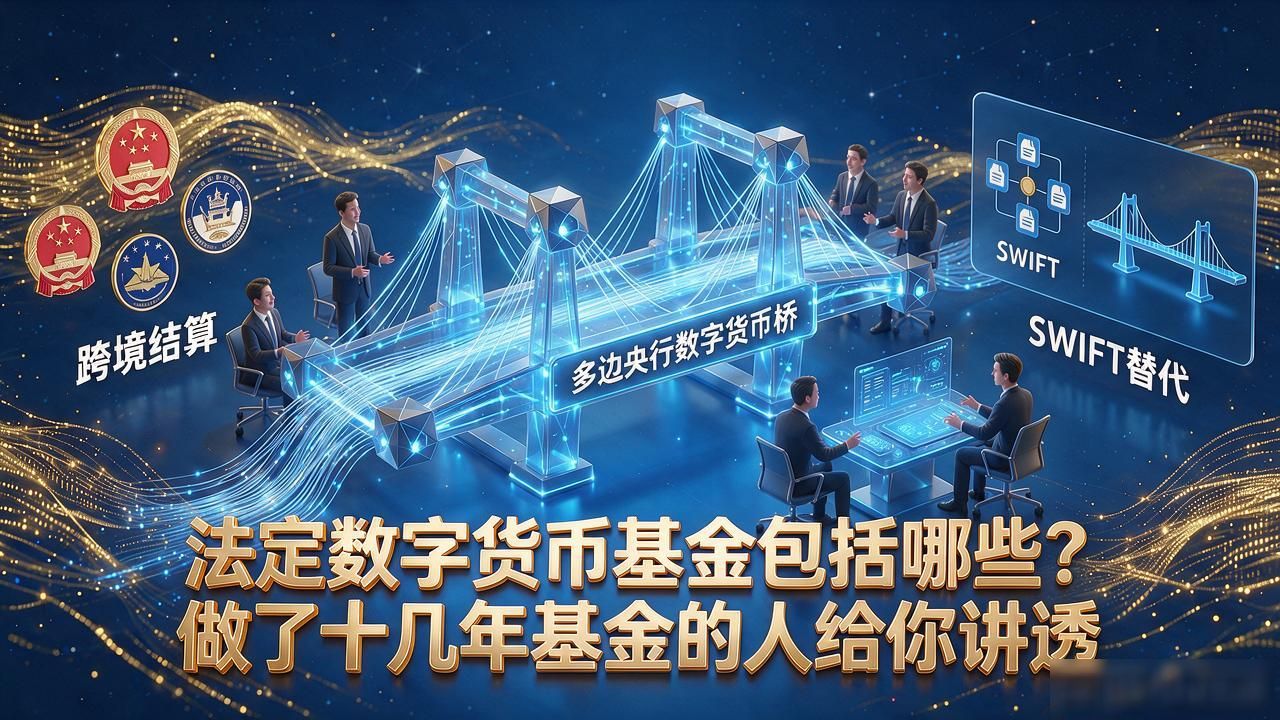 法定数字货币基金包括哪些？做了十几年基金的人给你讲透