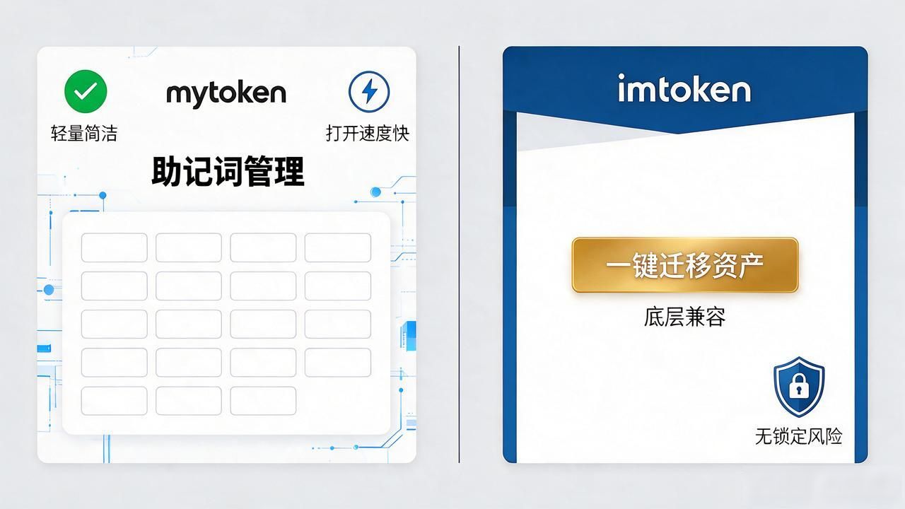 mytoken和imtoken选哪个？用了一年多说句大实话