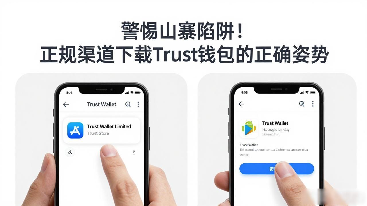 警惕山寨陷阱！正规渠道下载Trust钱包的正确姿势