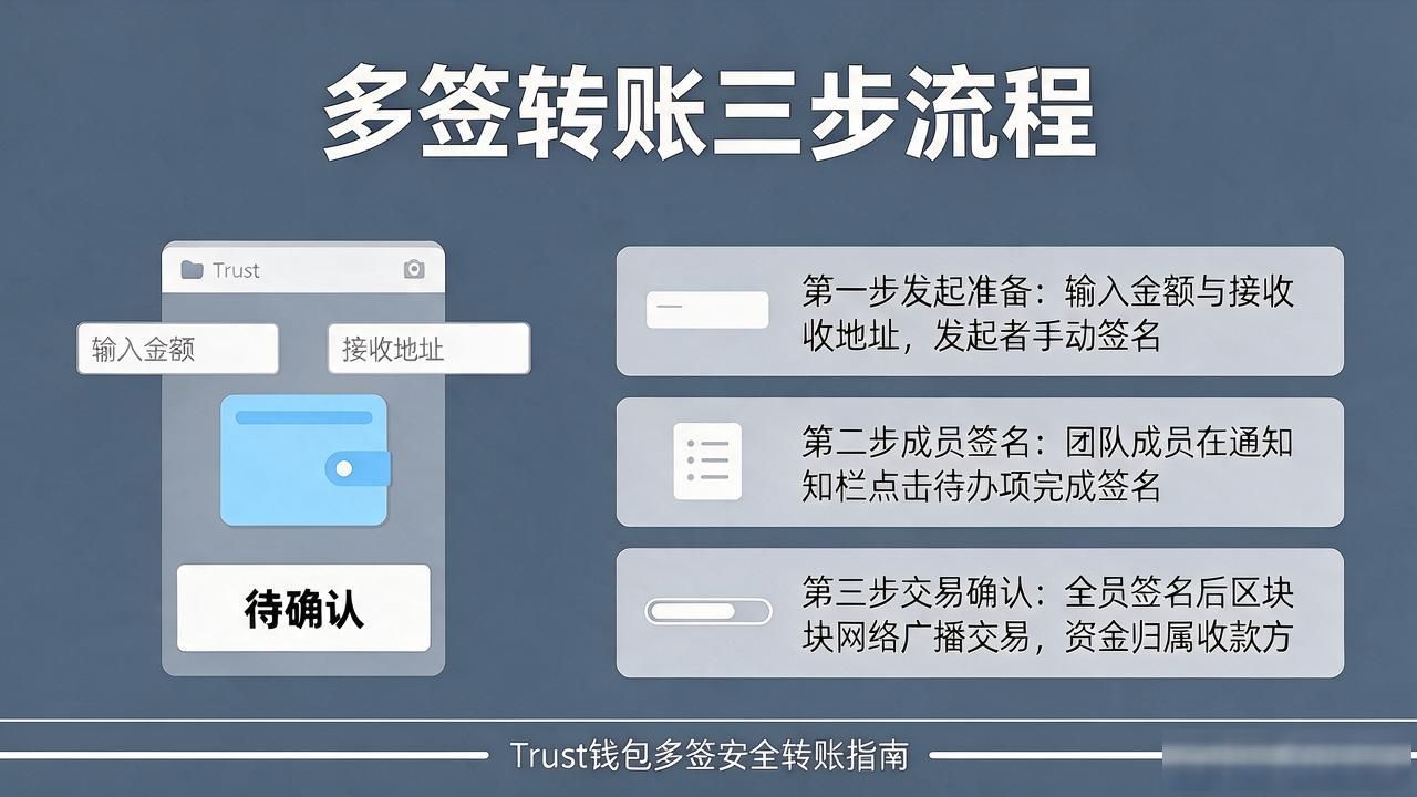 Trust钱包多签新手指南，三步搞定安全转账