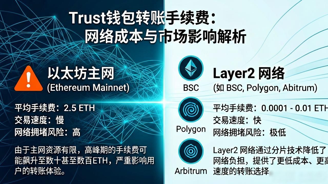 不同区块链网络手续费差异_Trust钱包手续费的网络环境与市场影响_Trust钱包转账如何省手续费