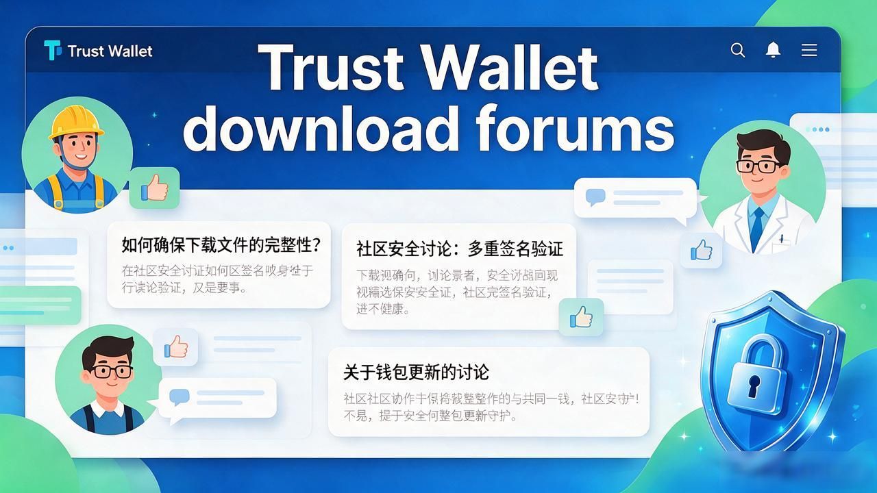Trust Wallet download forums： A community-driven endeavor Trust Wallet Download: Forum Tips