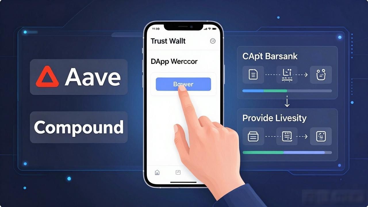Trust Wallet多链支持去中心化交易所Swap功能_Trust钱包在去中心化市场中的应用报告_Trust WalletDeFi借贷DApp浏览器入口