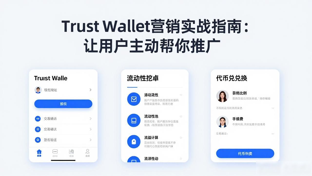 Web3 wallet user acquisition strategies_Trust Wallet community marketing_如何通过 Trust Wallet 开展市场营销?