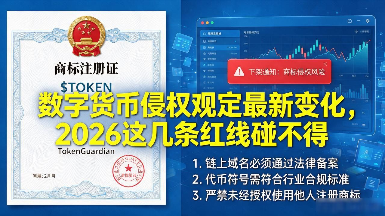 数字货币侵权规定最新变化，2026这几条红线碰不得