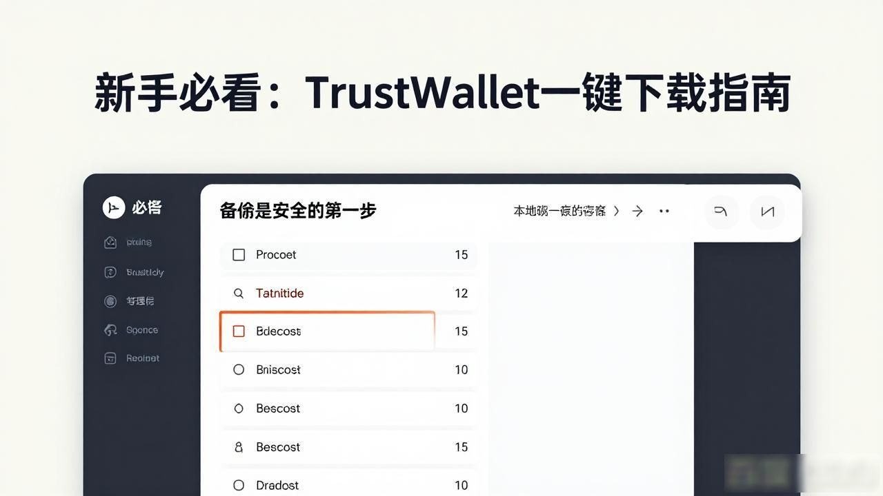 Trust Wallet下载与使用_Trust Wallet入门指南_Trust Wallet 对新手用户的友好下载体验