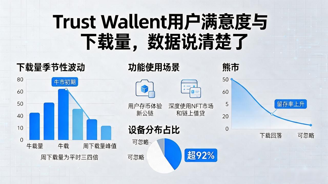 Trust Wallet多链资产管理优缺点_Trust Wallet用户的满意度与下载行为分析_Trust Wallet季节性下载趋势分析