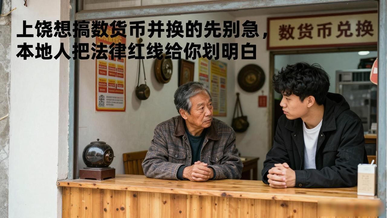 上饶想搞数字货币兑换的先别急，本地人把法律红线给你划明白