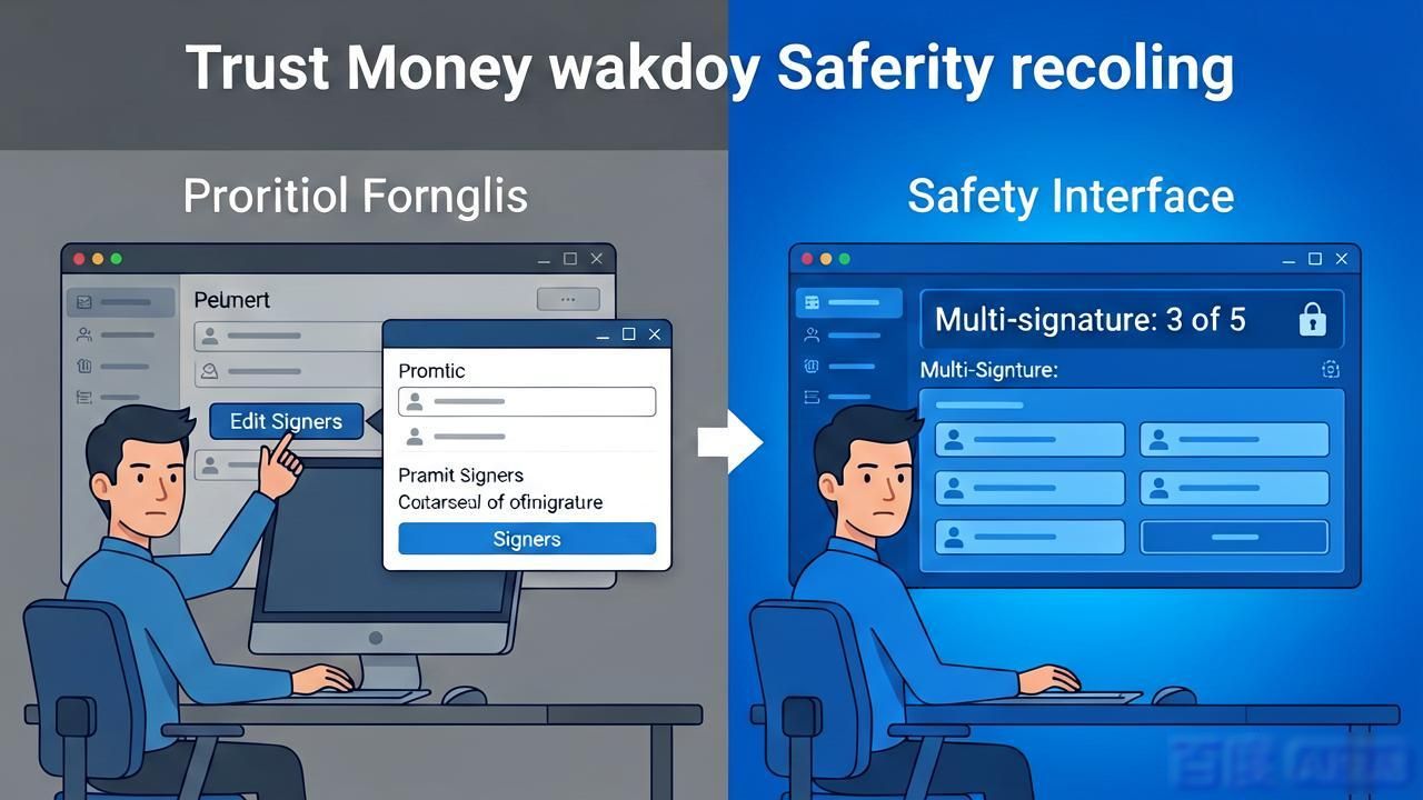 Trust钱包多签权限的测试与反馈_钱包功能测试流程_钱包用户鉴权失败