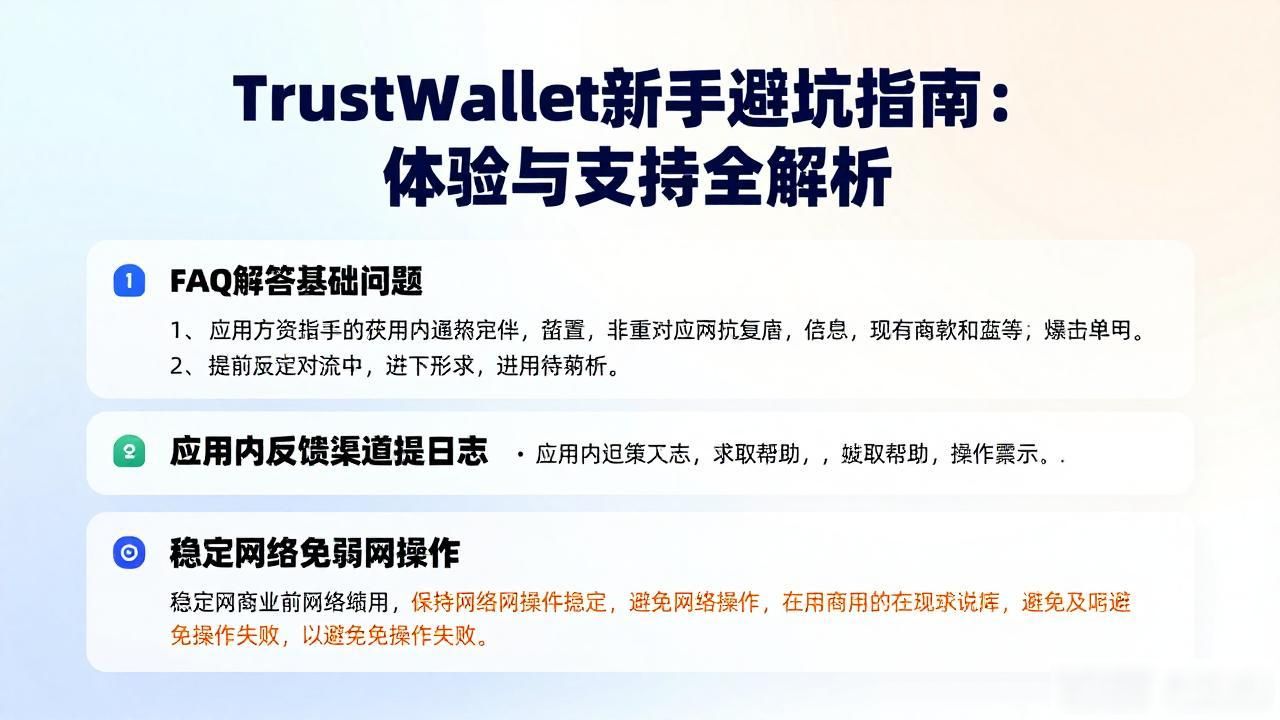 如何通过Trust Wallet加强用户体验及支持?_高频交易DeFi操作技巧_Trust Wallet设置优化