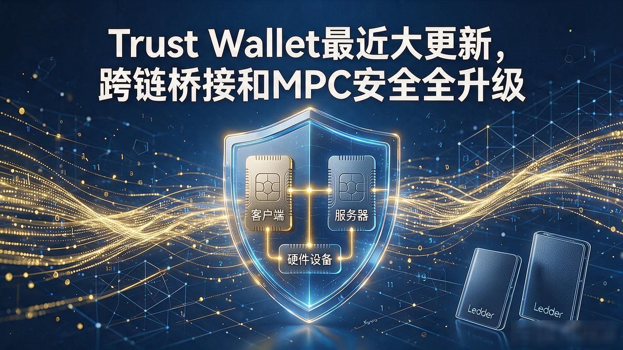 Trust Wallet最近大更新，跨链桥接和MPC安全全升级