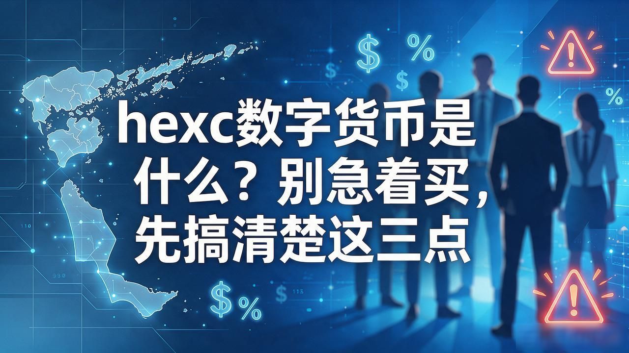 hexc数字货币是什么？别急着买，先搞清楚这三点