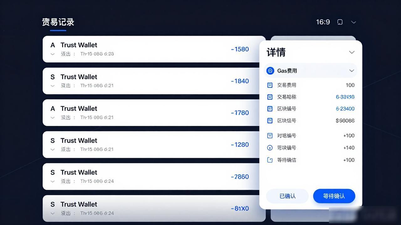 Trust Wallet怎么看历史记录？三步教你查交易助投资