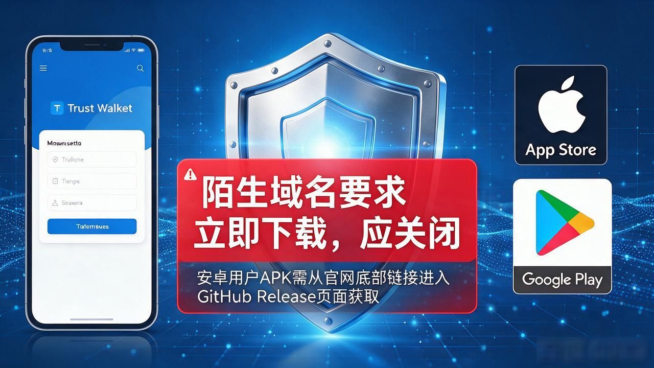 trustwallet官网下载_如何安全地从官网上下载Trust Wallet钱包:完整指南与注意事项!_避免山寨木马安全风险