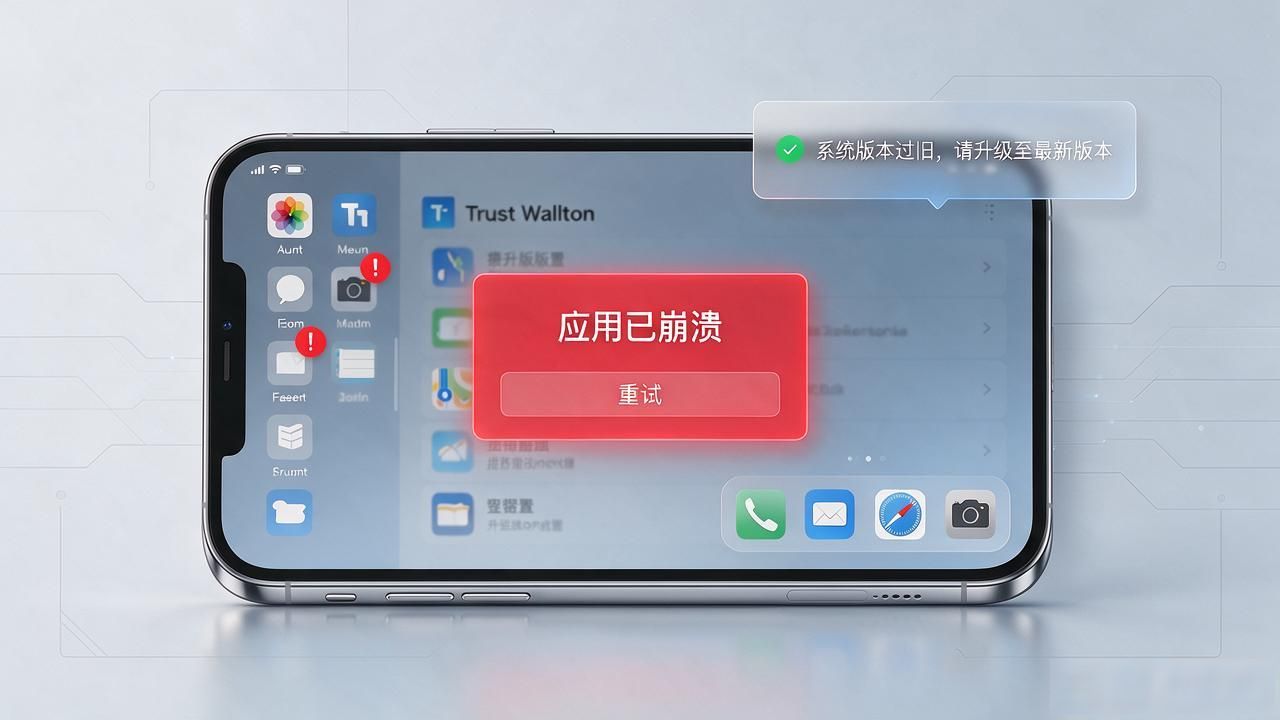 trust钱包打不开_Trust钱包白屏闪退解决方法_Trust钱包打不开原因