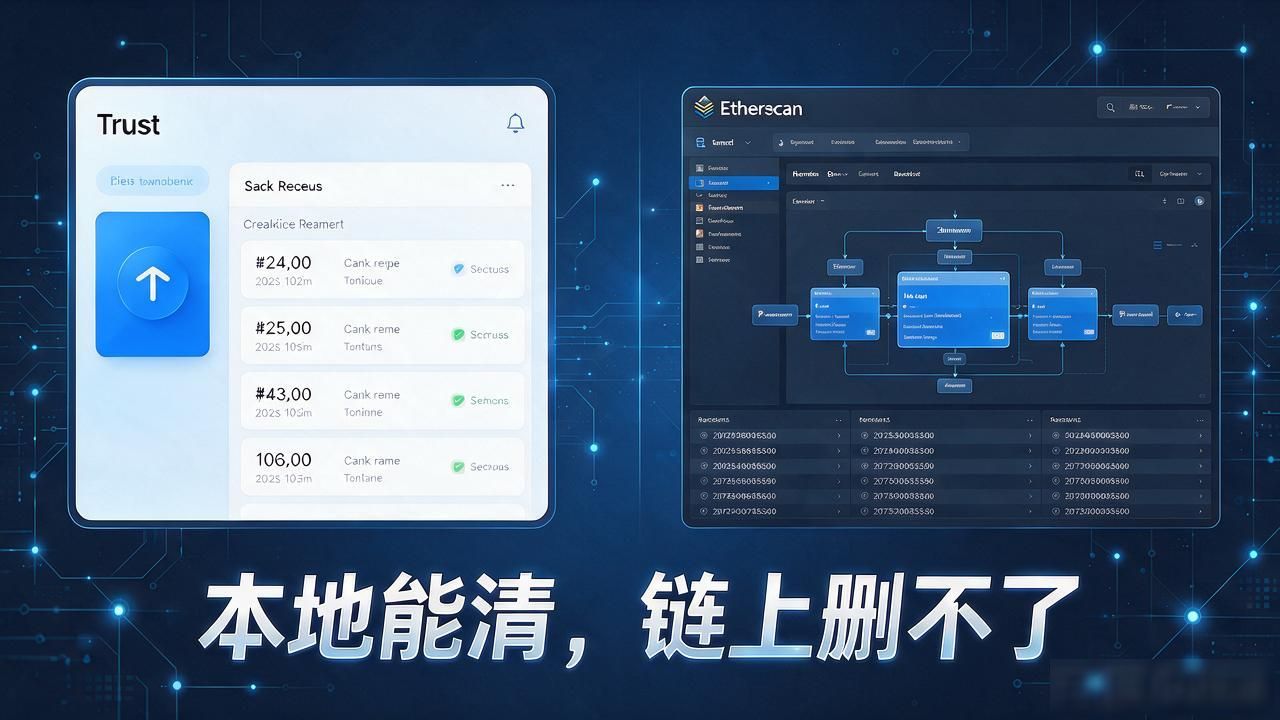 区块链交易不可撤销_Trust Wallet 清除转账记录_trust钱包转账记录怎么删除