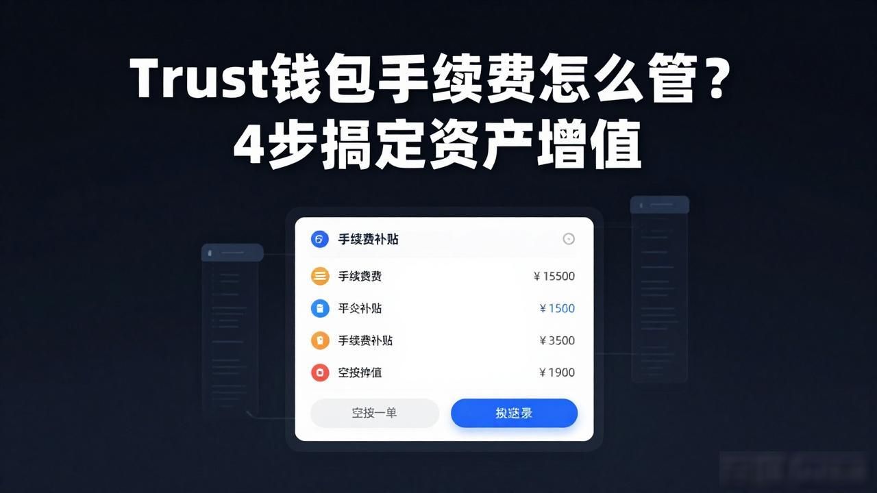 Trust钱包用户如何利用手续费进行资产管理?_Trust钱包转账Gas费重新分配_高频链低波时段手续费策略